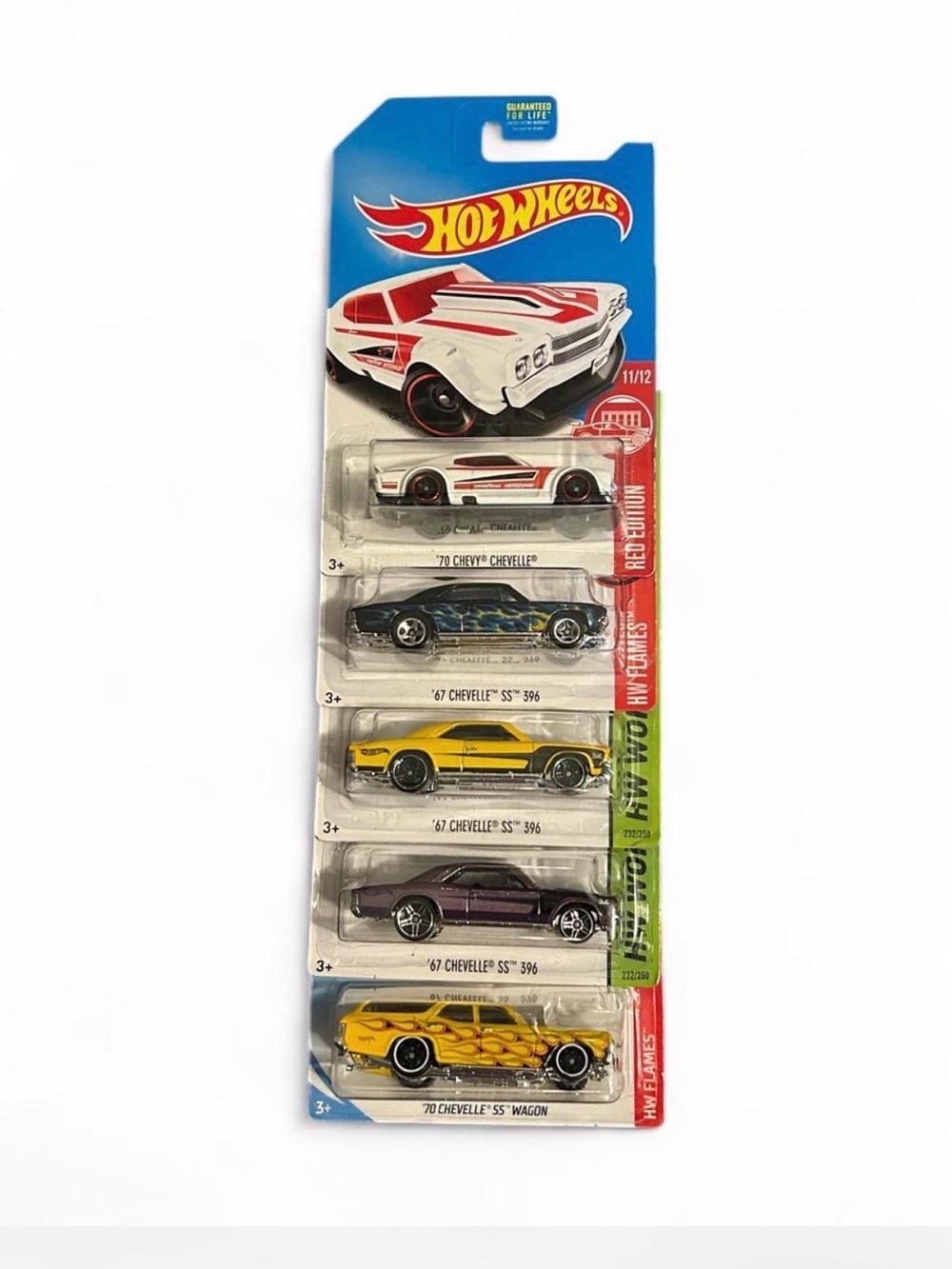 Hot Wheels Chevy Chevelle Collection - Set of 5